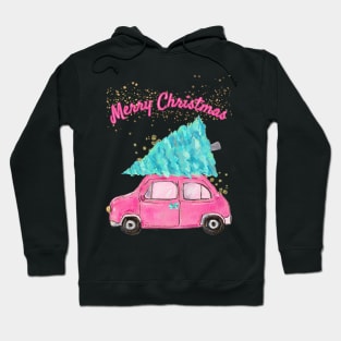 Pink Christmas Hoodie